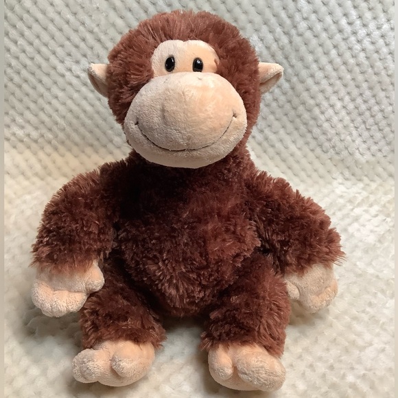 AURORA World 2016 Plush Tubbie Wubbies Brown Chimp Monkey Stuffed Animal Toy 🐵 - Picture 7 of 13